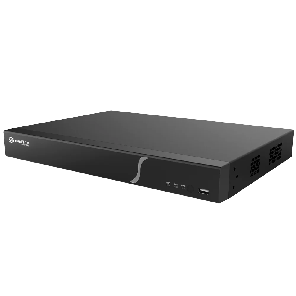 B2 16-Kanal NVR, 16x PoE, 2x HDD, KI