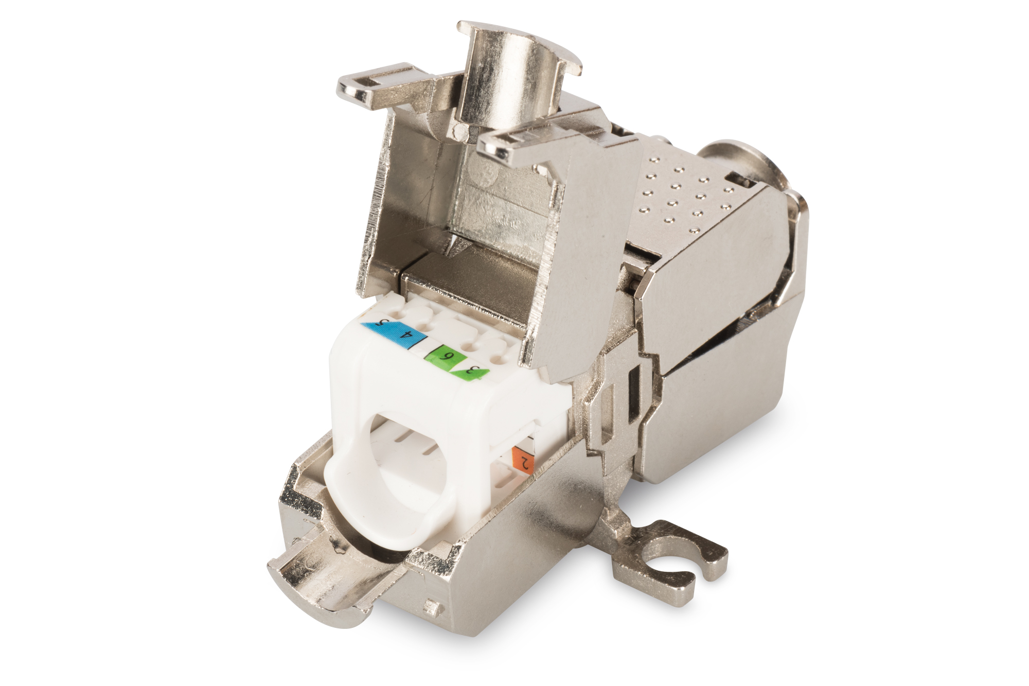 Cat.6A CAT-Verbinder, Keystone, geschirmt