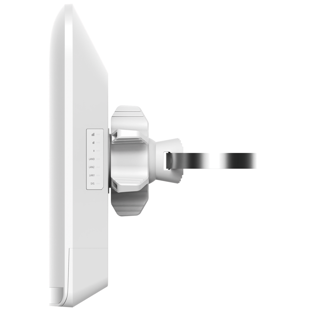 5GHz Wireless Bridge, 5km, 3x Gbit, 16dBi