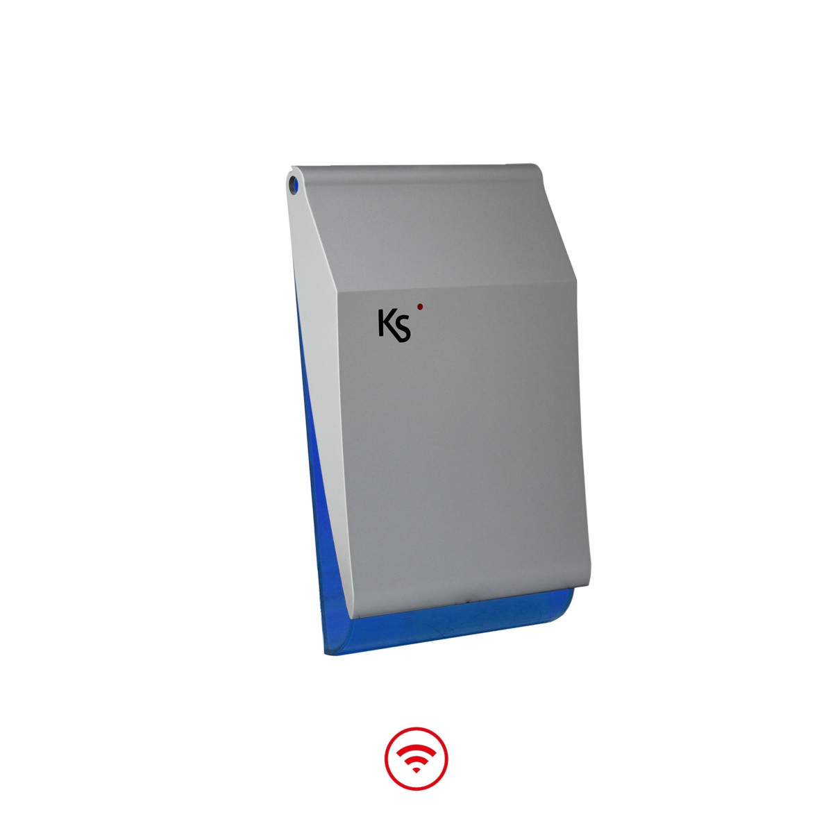 KSI6401000.339 Außensirene imago, 868MHz, metallgraue Blau