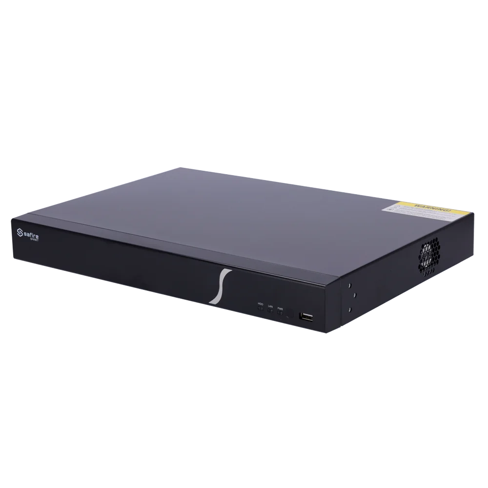 B2 8-Kanal NVR, 8x PoE, 2x HDD, KI