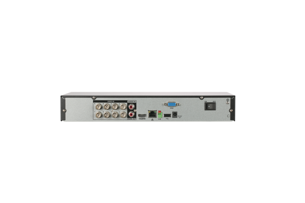 XVR5108H-4KL-I3/T WizSense 8-Kanal XVR, 4K/5MP, 1x HDD