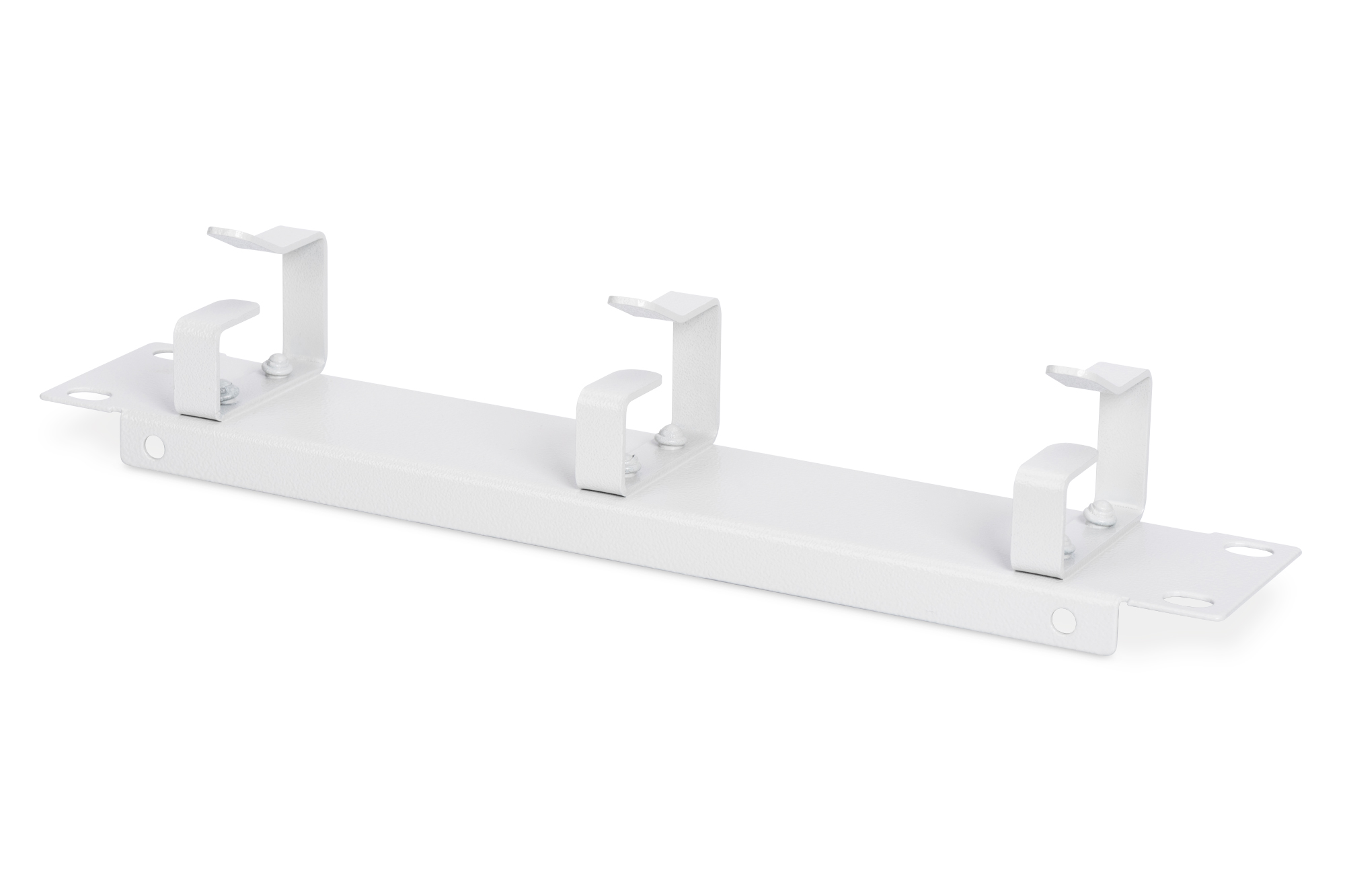 10" Kabelrangierpanel, 1HE, grau