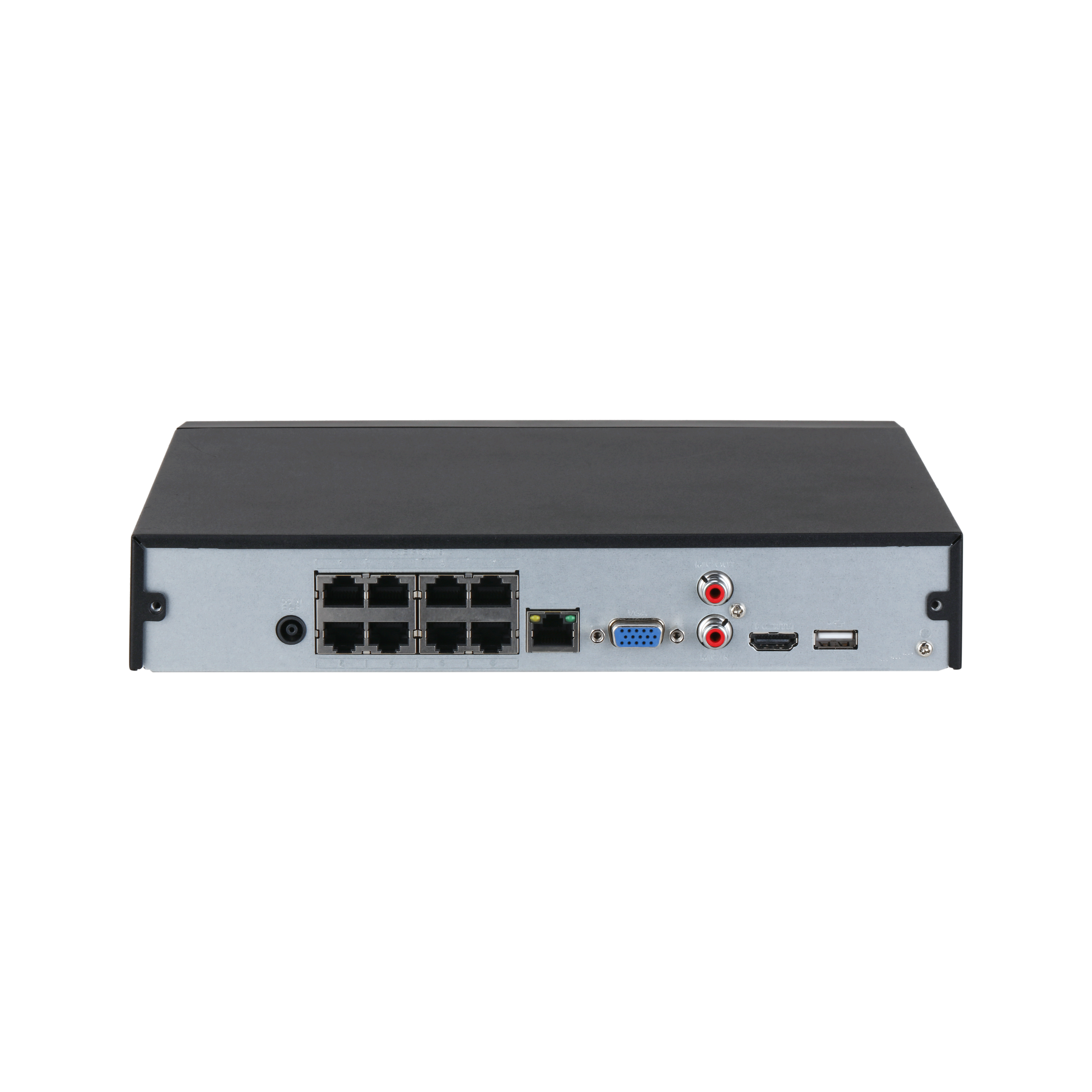 WizSense 16-Kanal IP-Rekorder, 8x PoE, 1x HDD