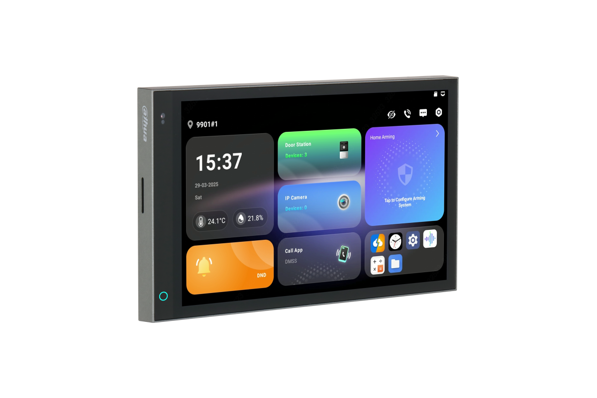 7" IP-Smart-Control-Panel, Schwarz