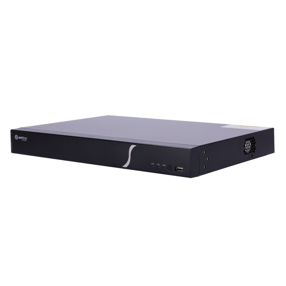 B2 32-Kanal NVR, 8MP, 2x HDD, KI