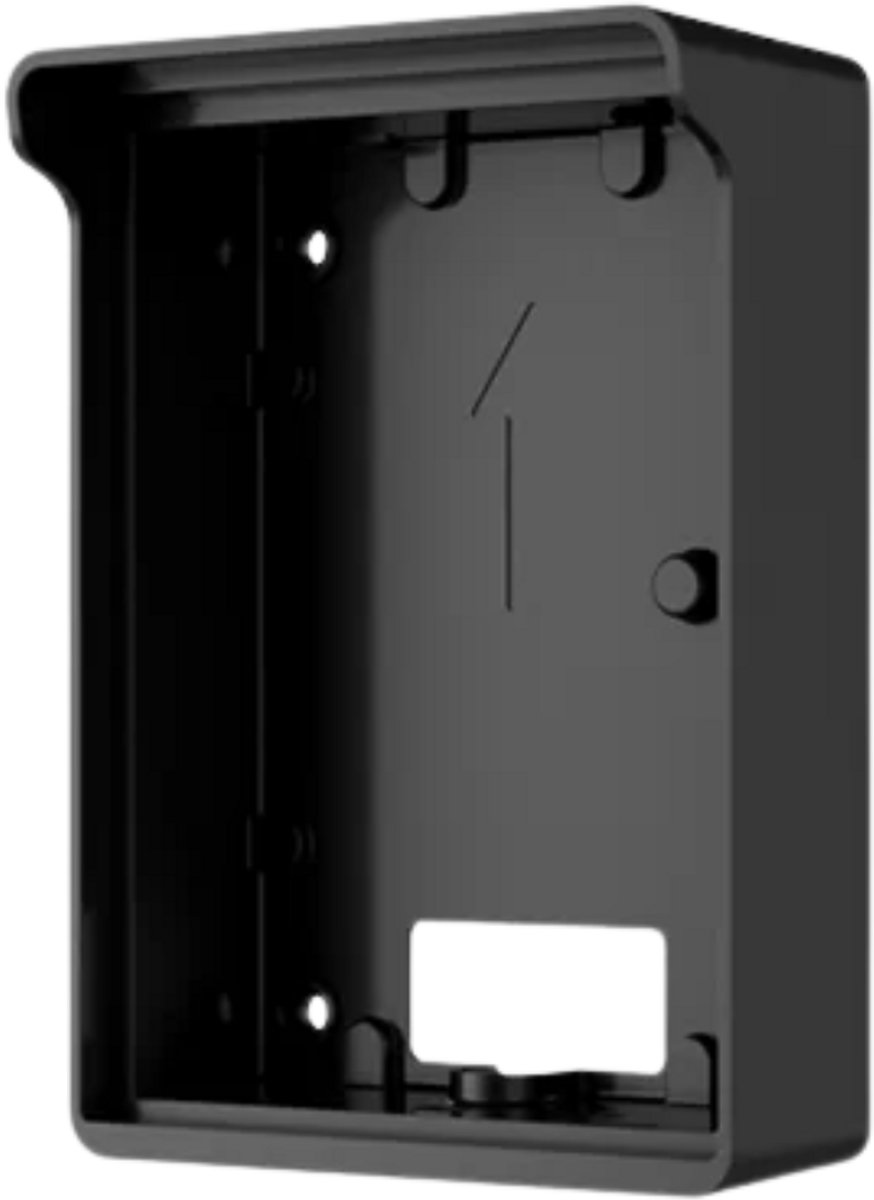 Aufputz-Regendach für VTO2202F, Schwarz