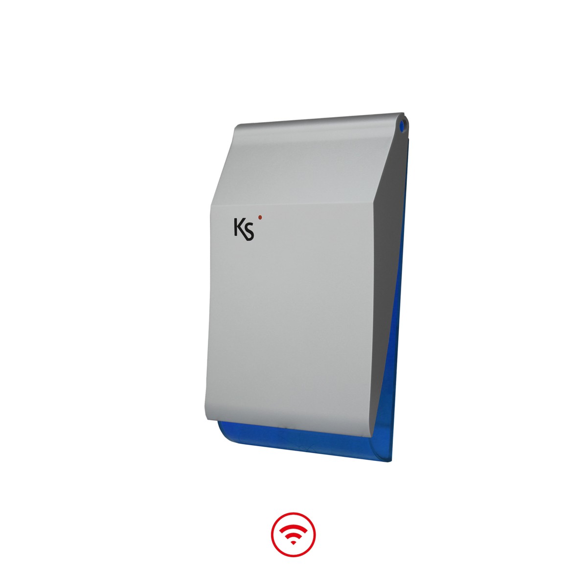 KSI6401000.339 Außensirene imago, 868MHz, metallgraue Blau