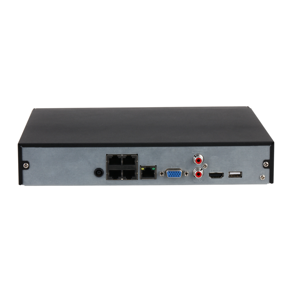 NVR2104HS-P-I2 WizSense 4-Kanal IP-Rekorder, 4x PoE, 1x HDD