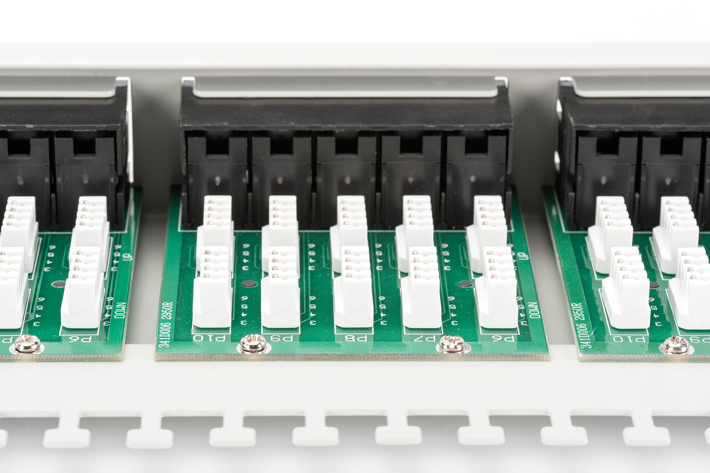 Cat.3 ISDN Patchpanel, 50-Port, 19", grau