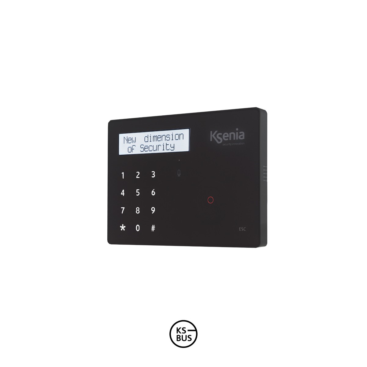 KSI2100020.302 ergo-S CapSense-Bedienteil in Schwarz