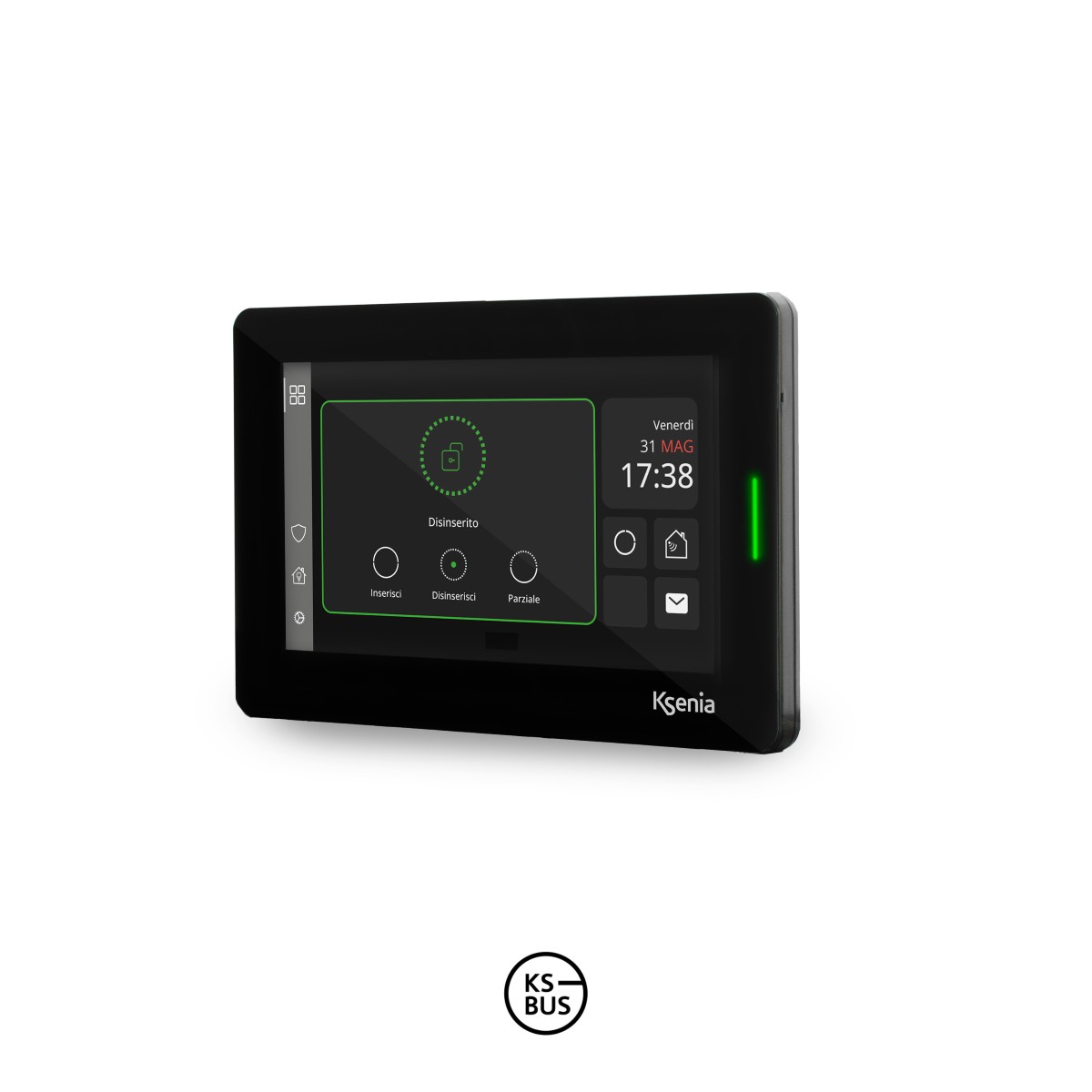 KSI2100050.302 creo-S Touchscreen-BUS-Tastatur in Schwarz