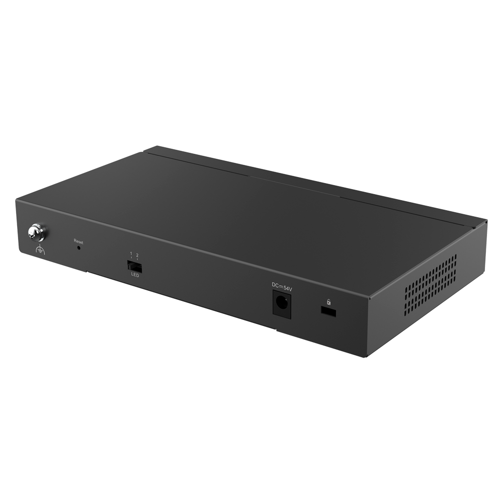 Smart PoE Switch, 8x PoE+, 1x SFP, 120W