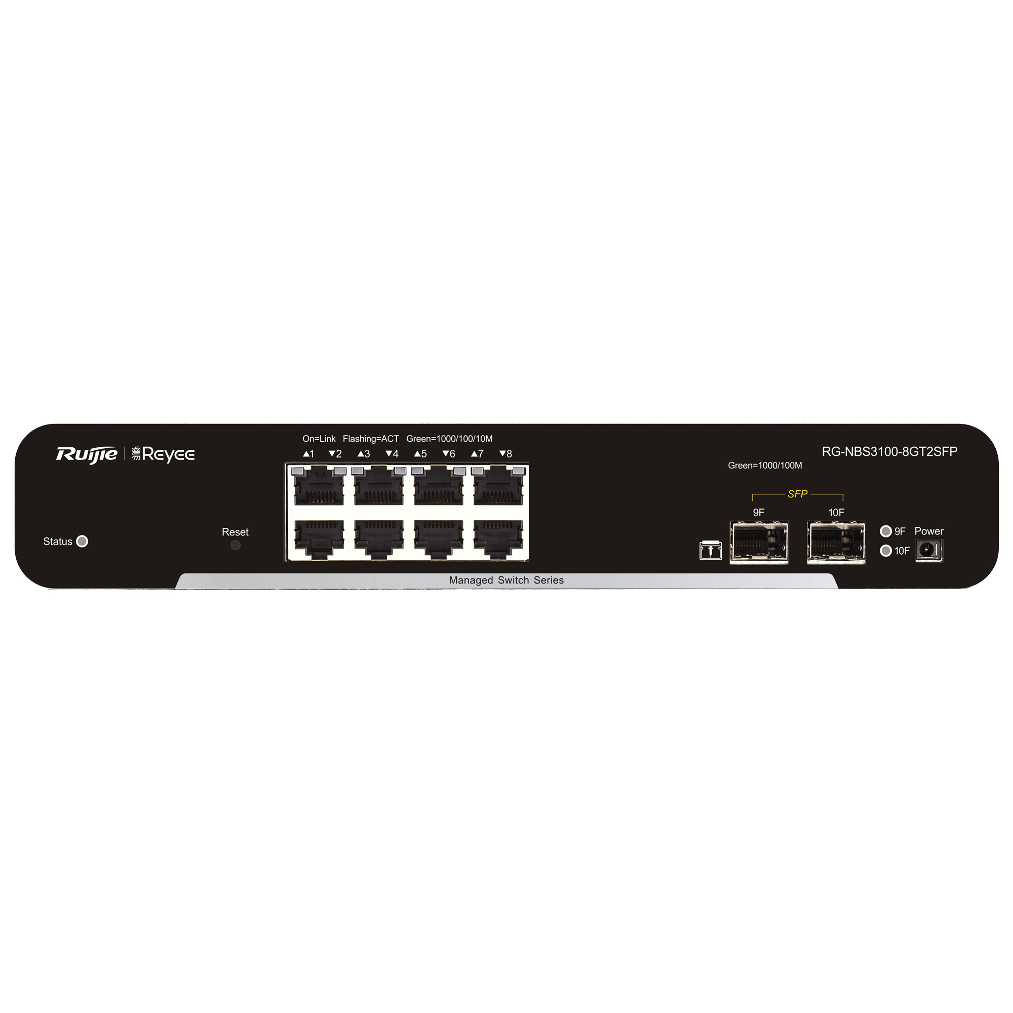 L2 Switch, 8x Gbit, 2x SFP, non PoE
