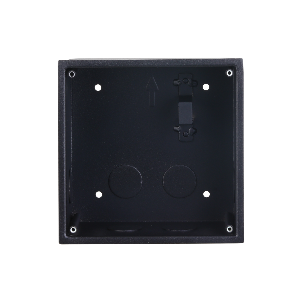 1-Modul-Unterputzbox, Schwarz