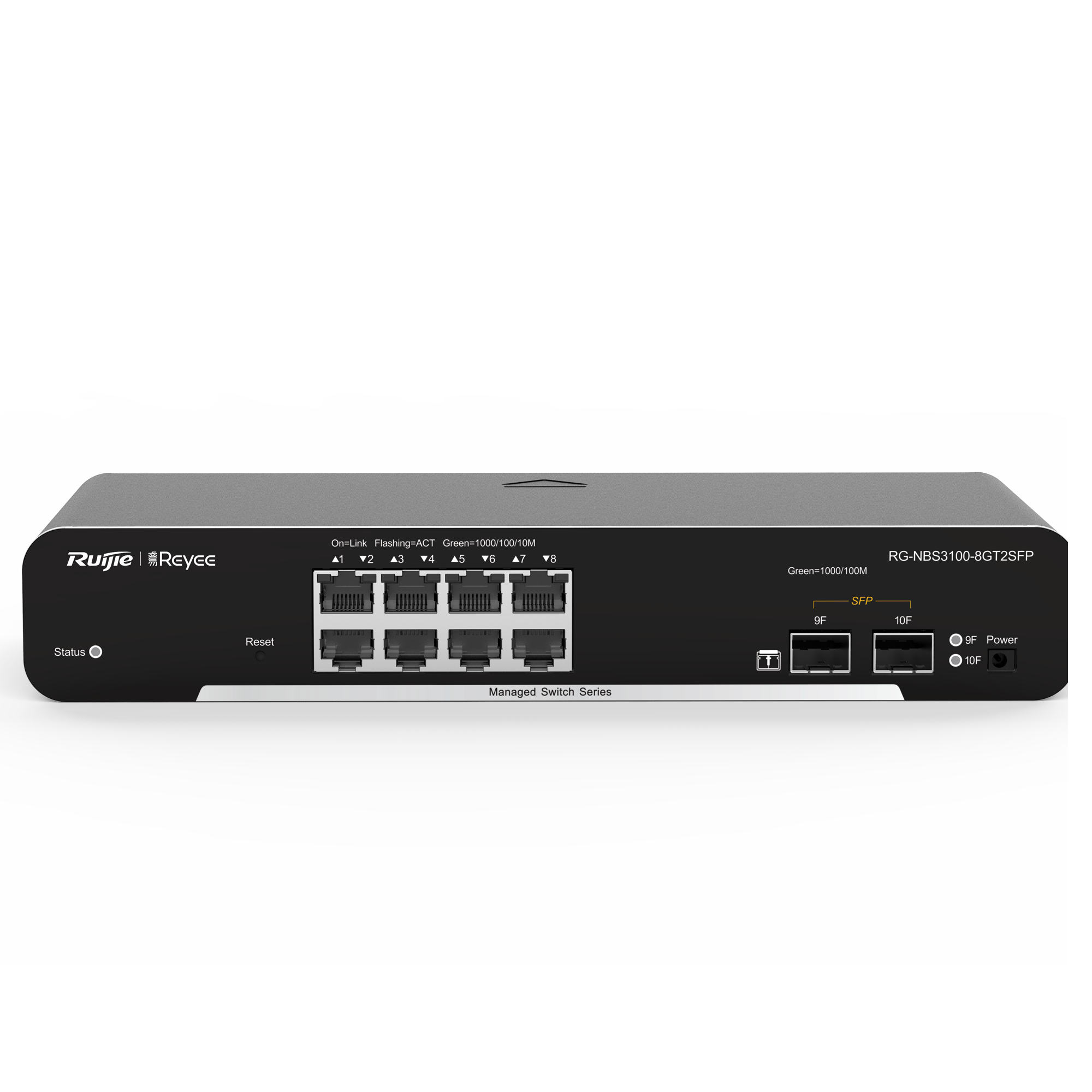 L2 Switch, 8x Gbit, 2x SFP, non PoE