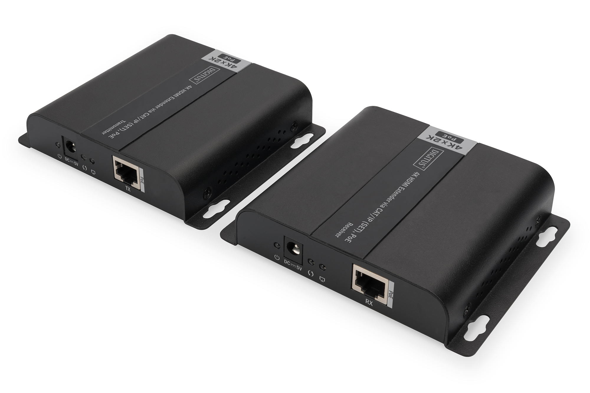 4K HDMI CAT/IP Extender, PoE, 120m