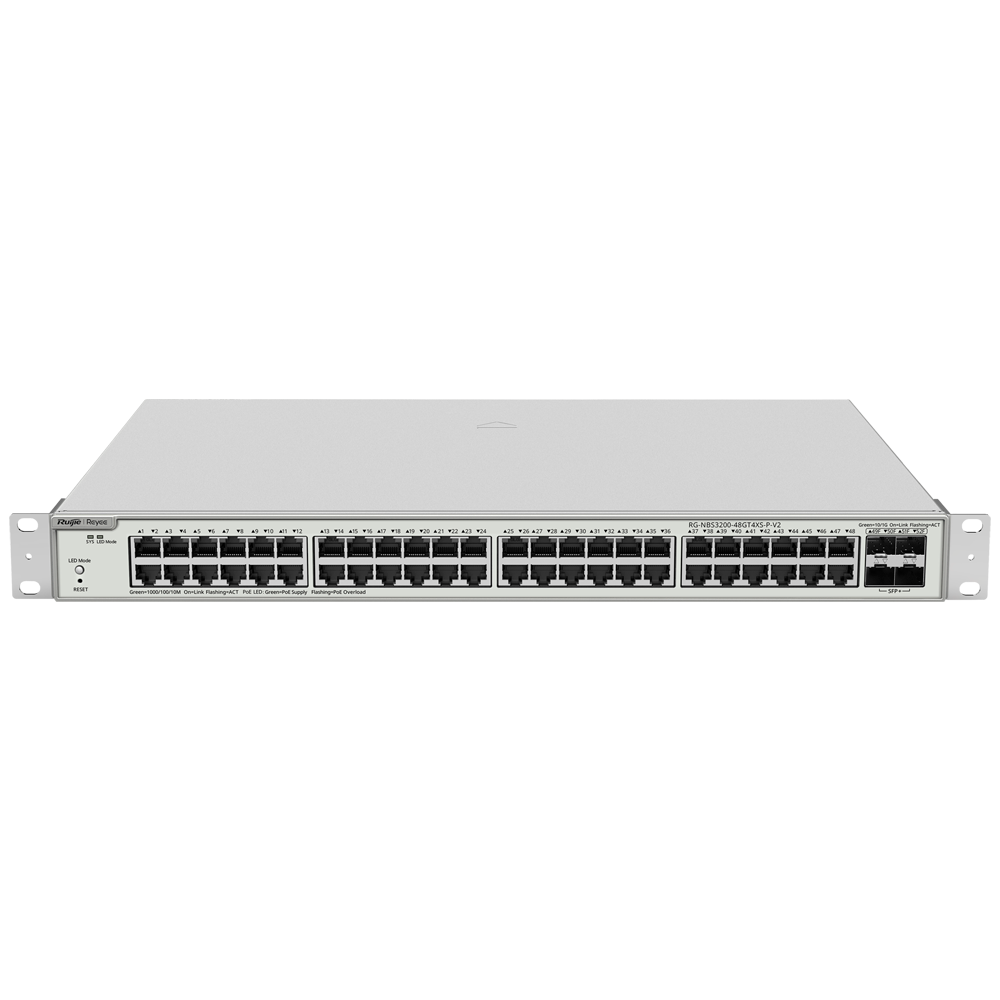 L2+ PoE Switch, 24x Gbit, 4x SFP+, 370W
