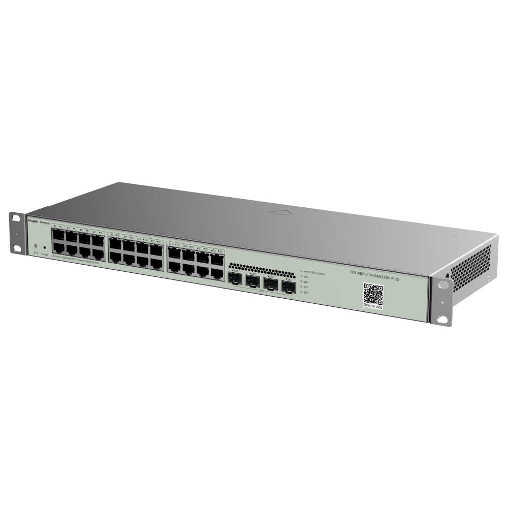 L2 Switch, 24x Gbit, 4x SFP, non PoE