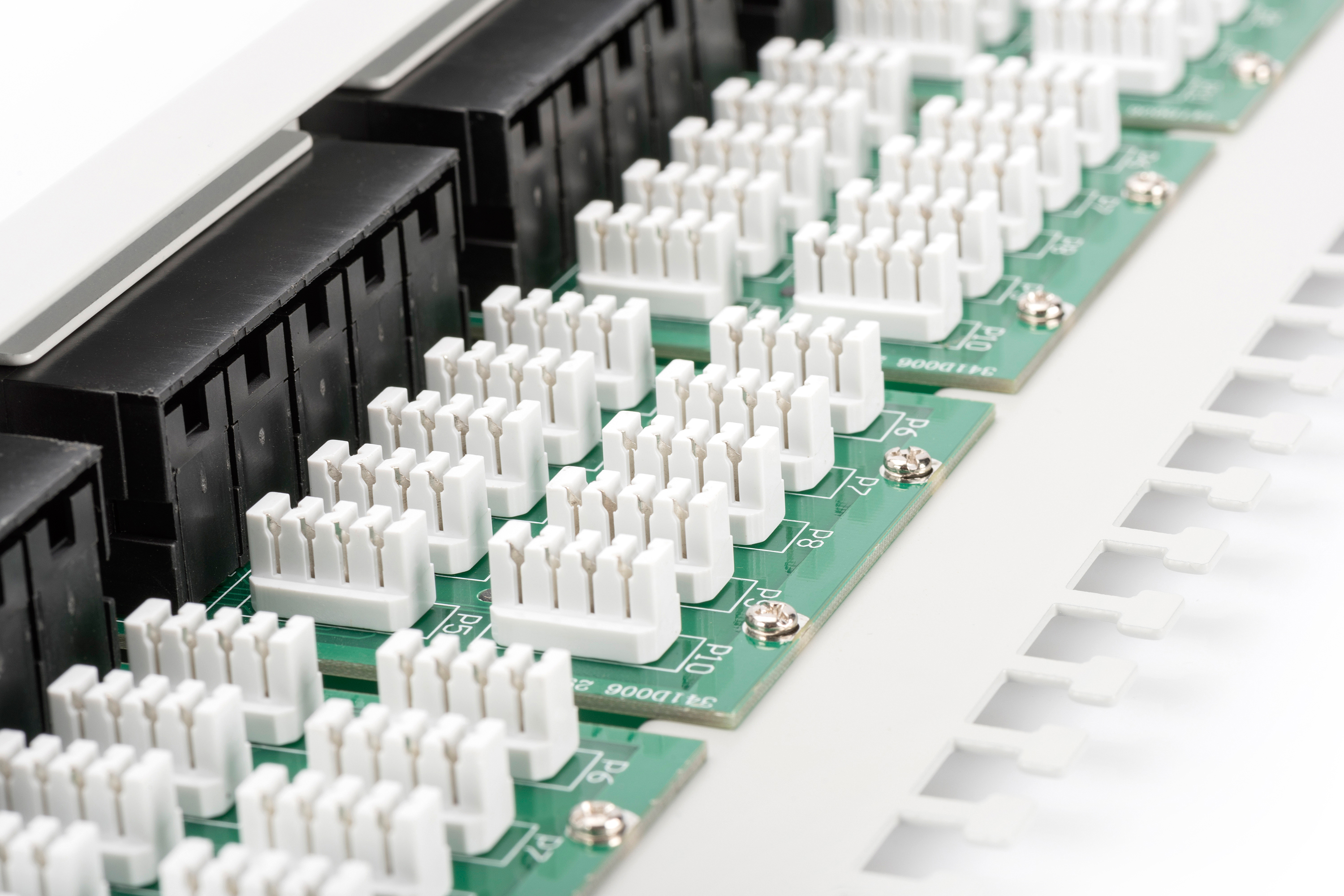 Cat.3 ISDN Patchpanel, 50-Port, 19", grau