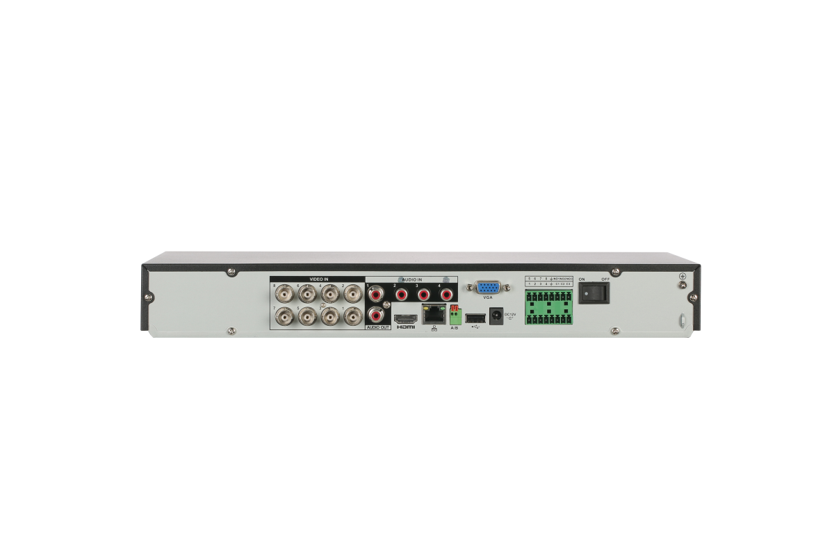 XVR5208A-I3/T WizSense 8-Kanal XVR, 5M-N/1080p, 2x HDD