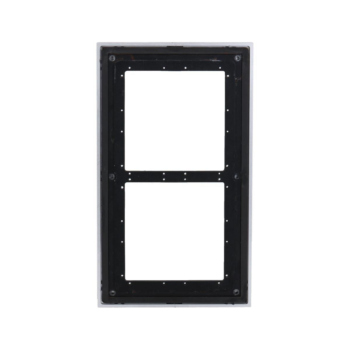 2-Modul-Frontblende, Schwarz
