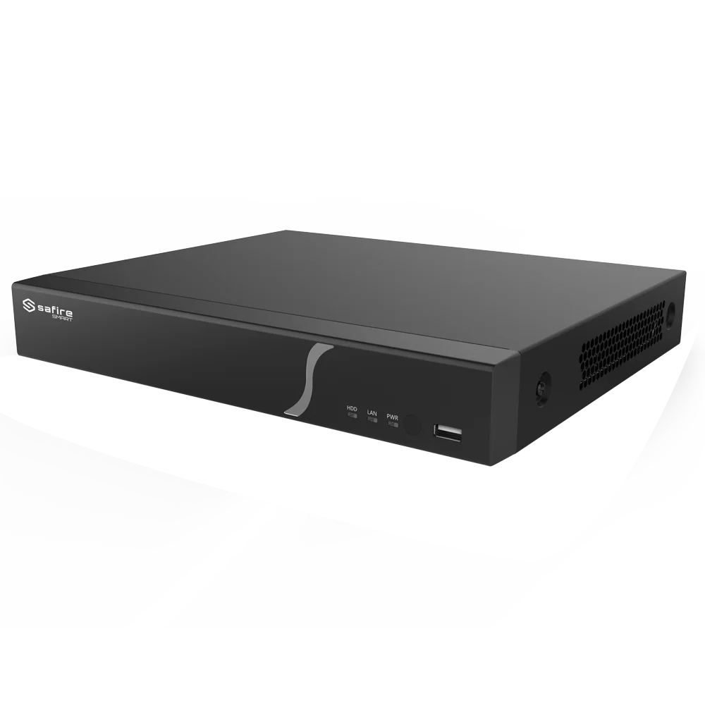 B2 8-Kanal NVR, 12MP, 1x HDD, KI