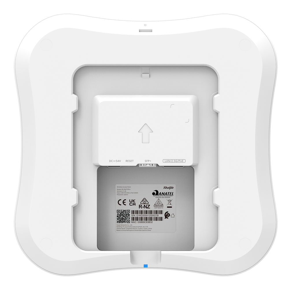 Wi-Fi 7 Decken-AP, 2.5G, 10G SFP+, 13657Mbps