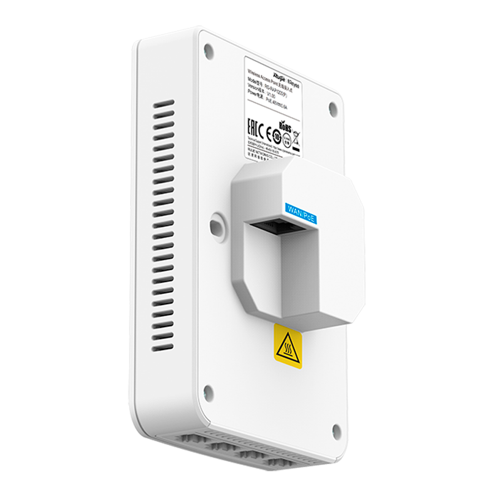 Wi-Fi 5 Wand-AP, 5x Gbit, PoE Passthrough