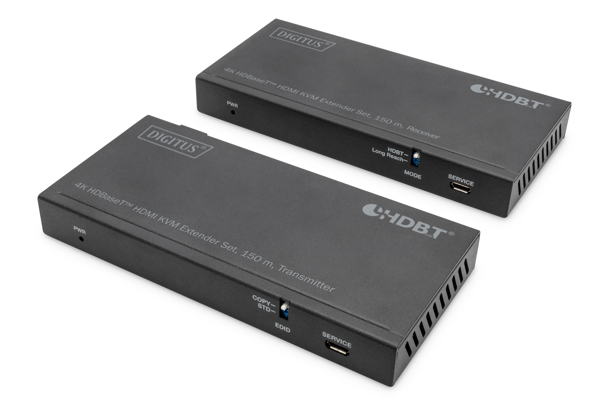 4K HDBaseT 2.0 HDMI KVM Extender Set, 150m