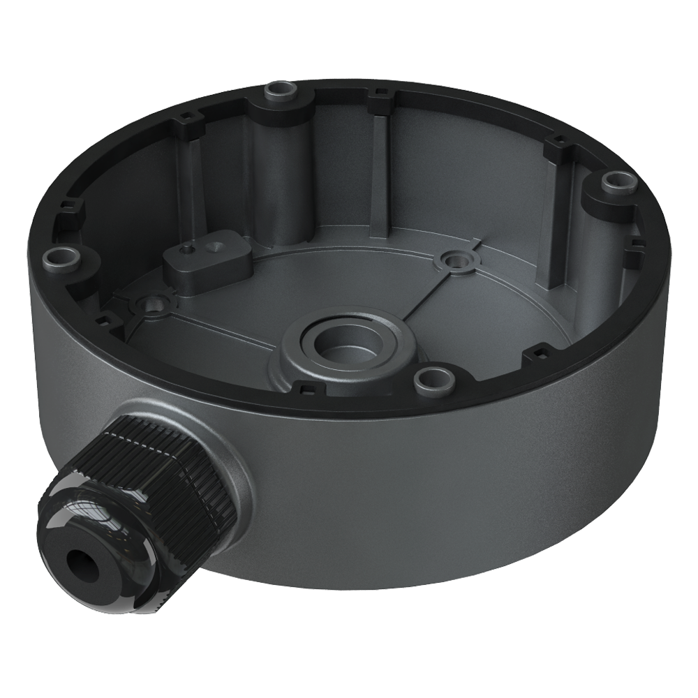 Anschlussbox für Dome, Ø117,9mm, grau