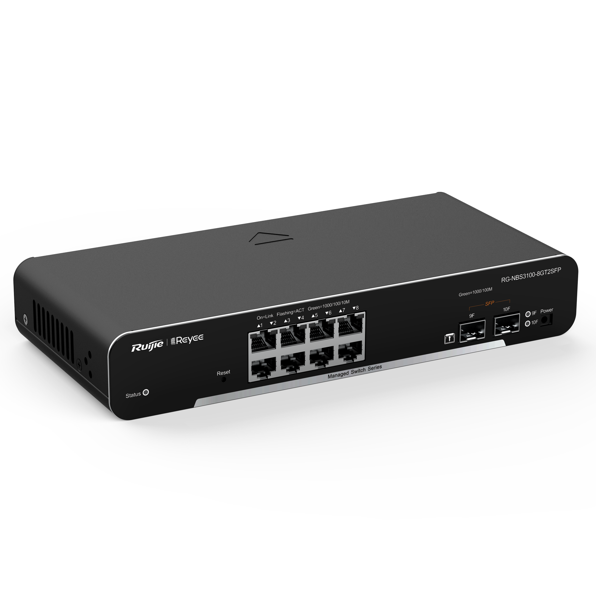 L2 Switch, 8x Gbit, 2x SFP, non PoE