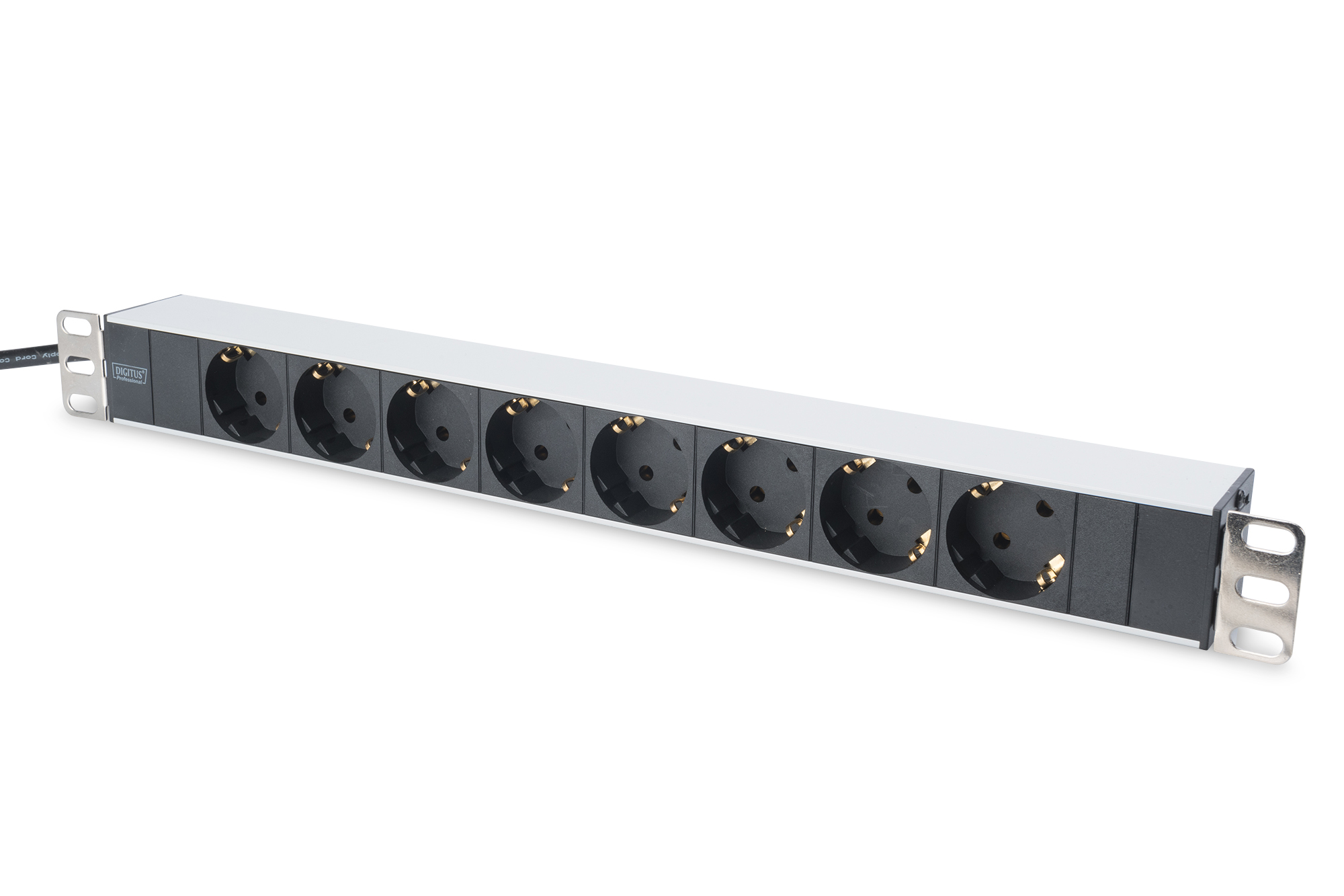 19" PDU, 8x Schuko, 16A