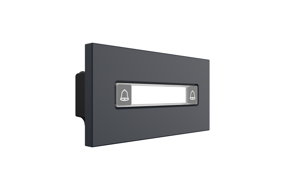 2-Tastenmodul für VTO4202FB, Schwarz