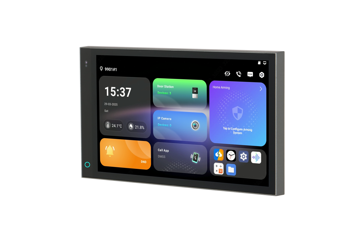 7" IP-Smart-Control-Panel, Schwarz