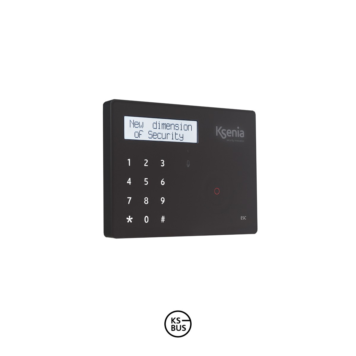 KSI2100020.302 ergo-S CapSense-Bedienteil in Schwarz