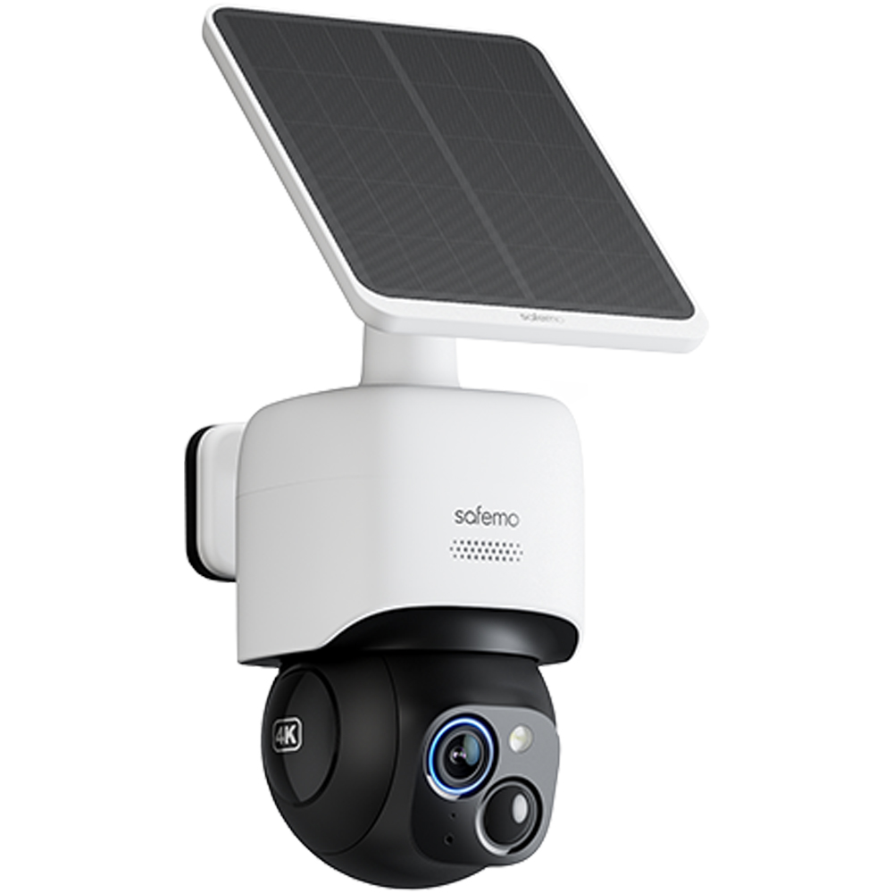 4K Solar PT Kamera 355°/90° 13.200mAh