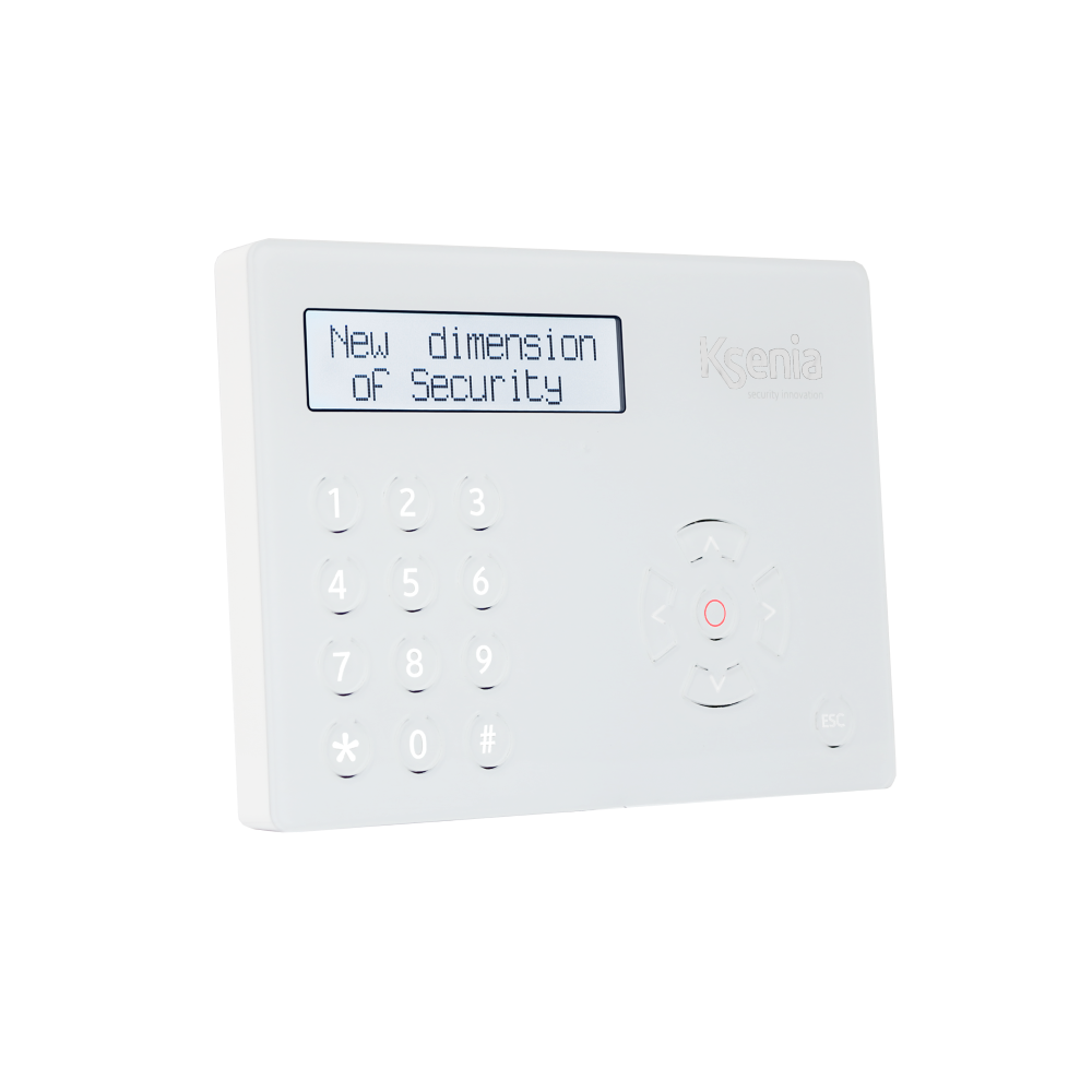 ergo-M LCD-Bedienteil mit mech. Tasten und RFID