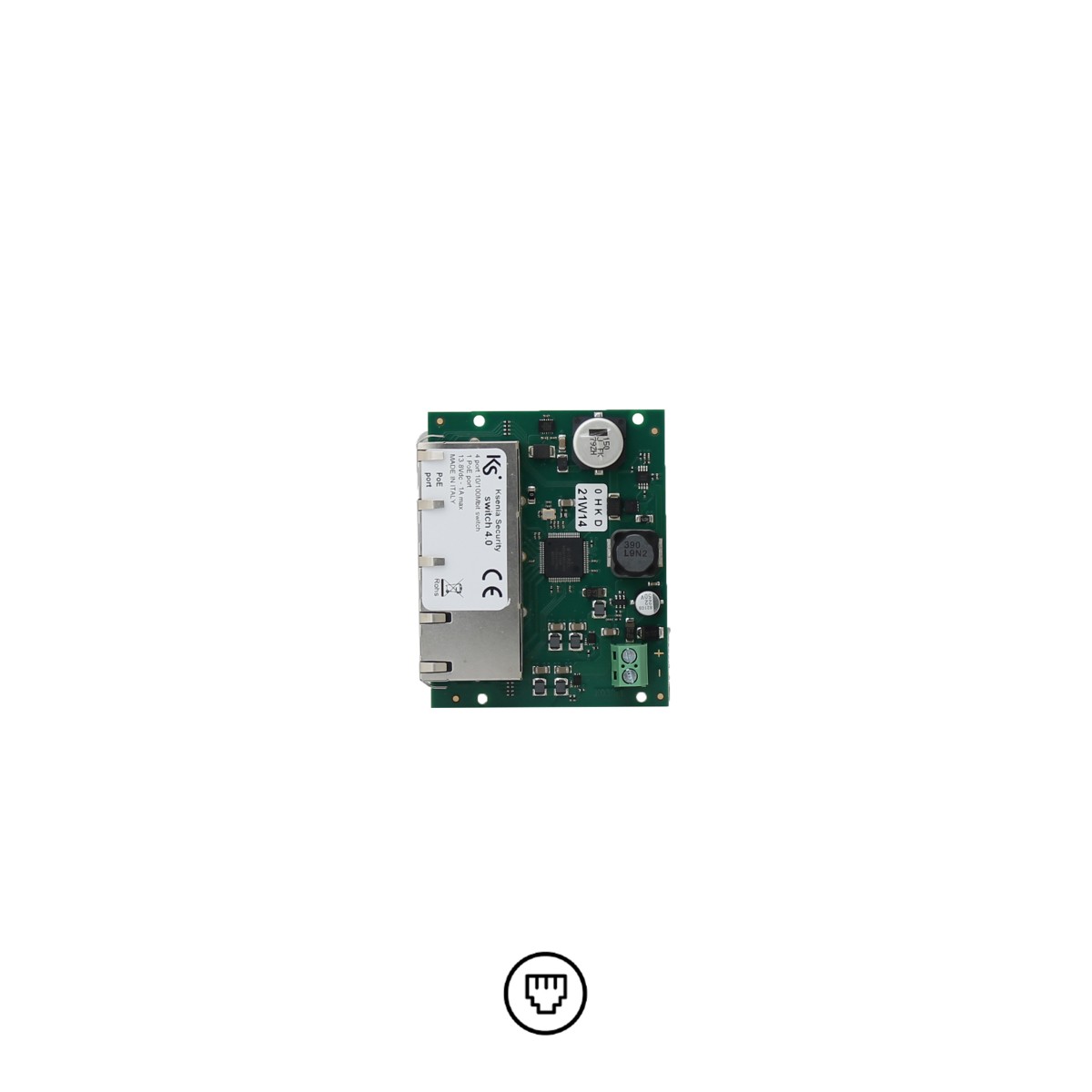 KSI4400000.300 switch 4.0 / 4-Port Ethernet-Netzwerk-Switch