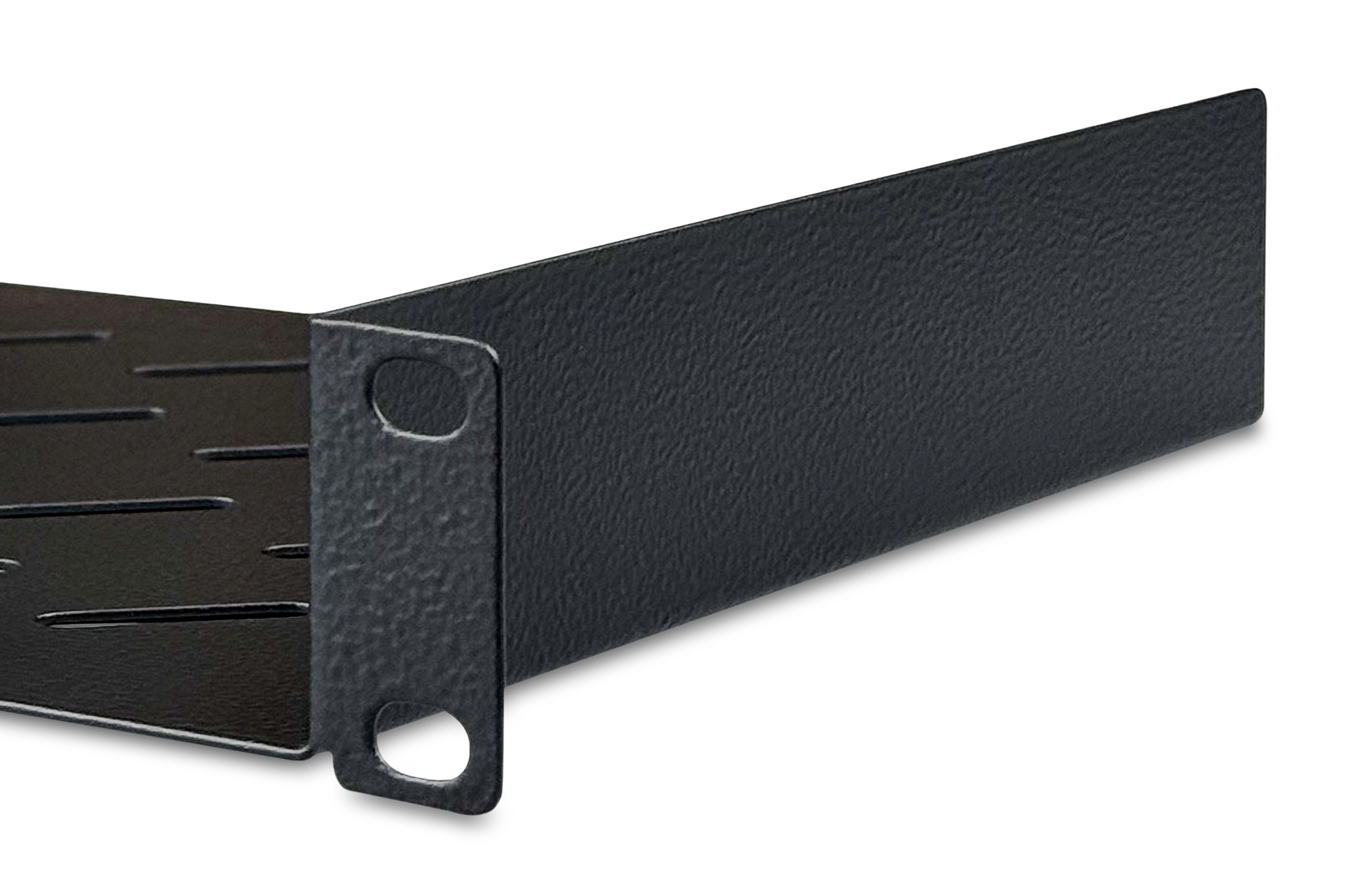 10" Fachboden, 1HE, 25kg, schwarz