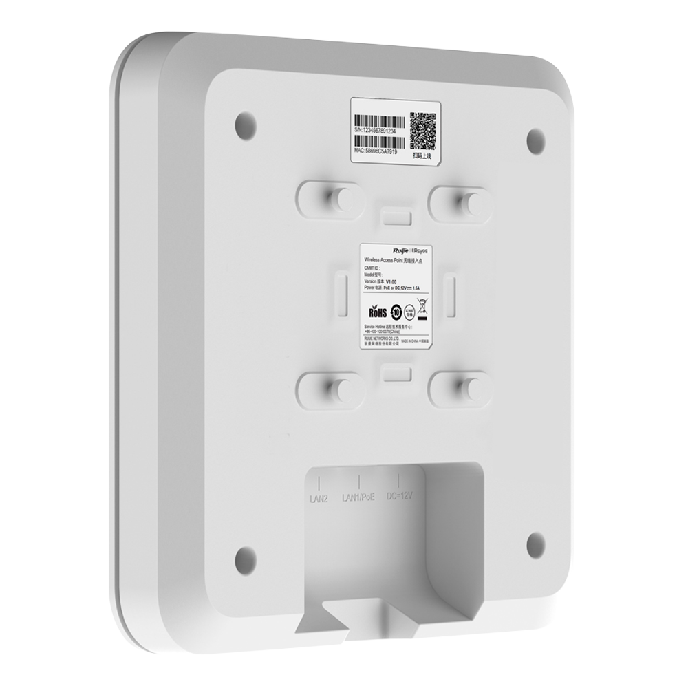 Wi-Fi 6 Decken-AP, 2.5G, PoE+, 3201Mbps