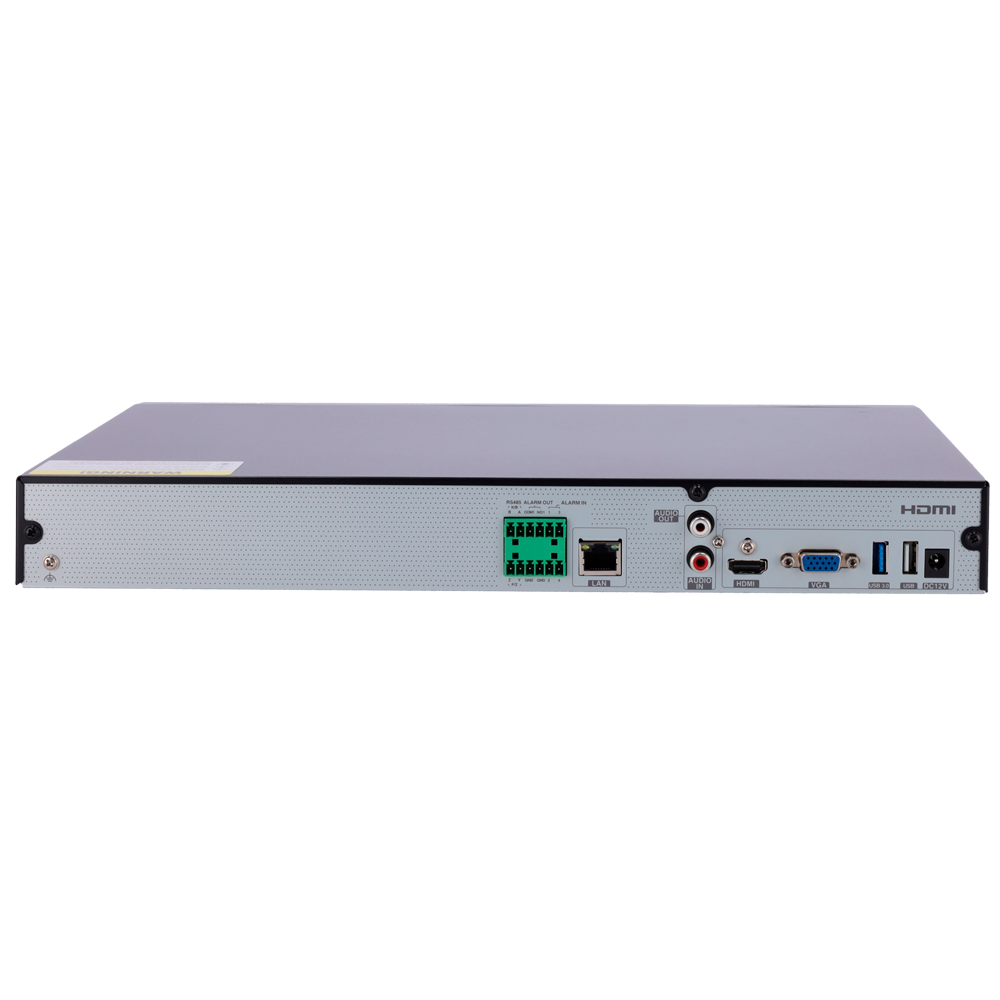 B2 32-Kanal NVR, 8MP, 2x HDD, KI