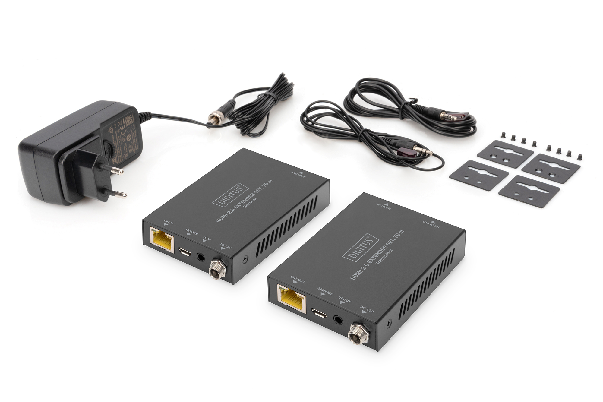 HDMI 2.0 Extender Set, 4K/60Hz, 70 m