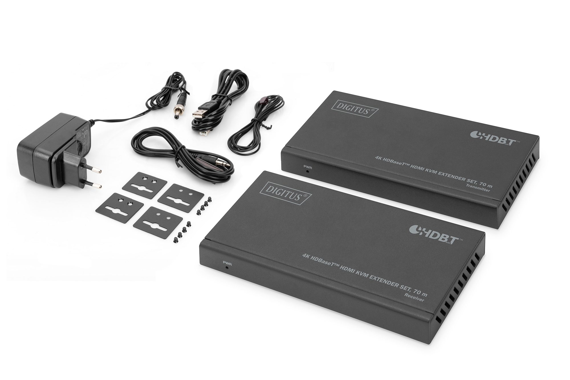 4K HDBaseT HDMI KVM Extender, 70m