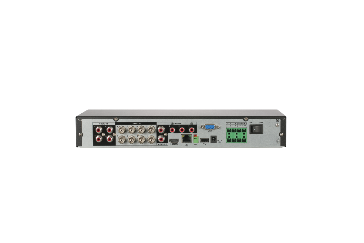 XVR5108HE-4KL-I3/T WizSense 8-Kanal XVR, 4K/5MP, 1x HDD