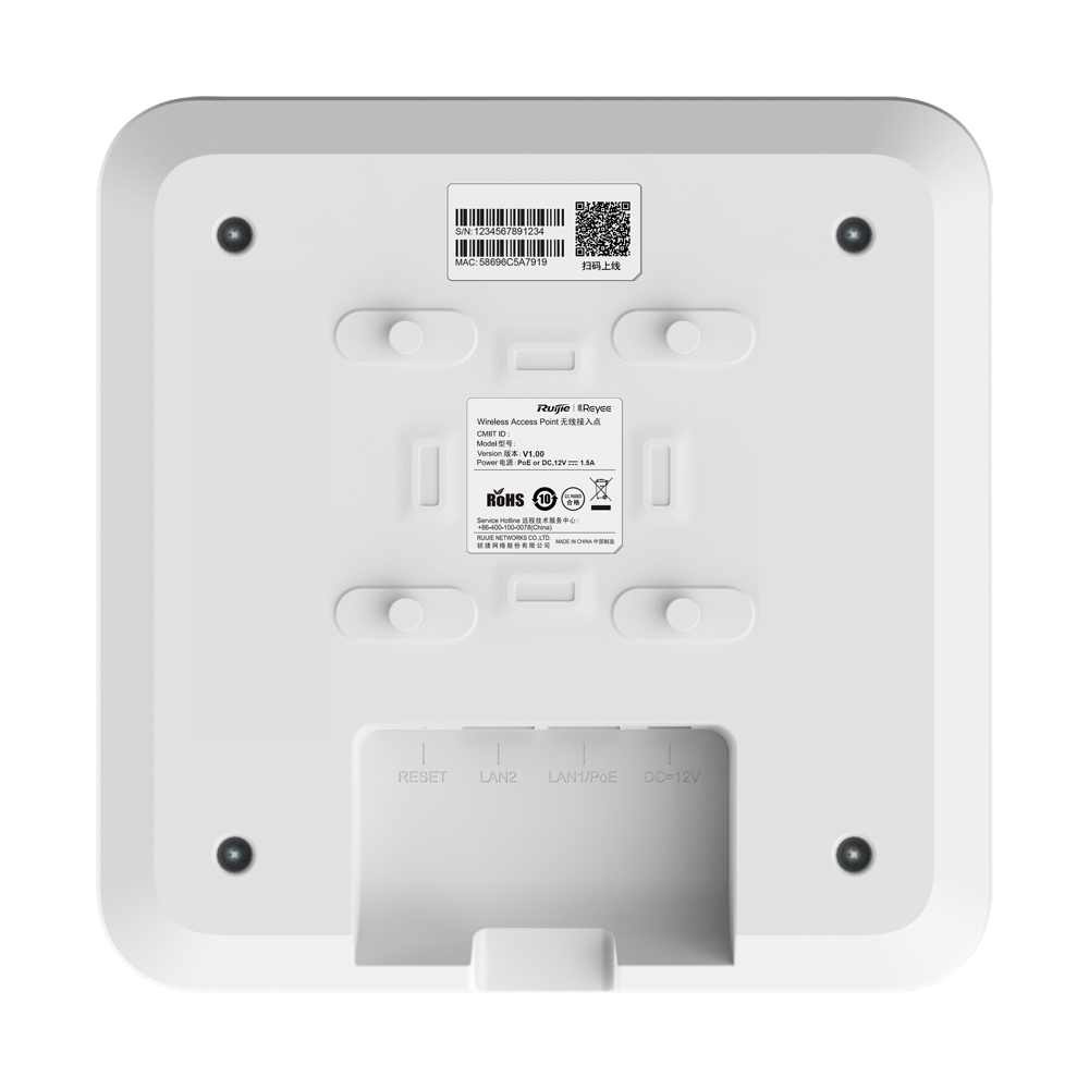Wi-Fi 5 Decken-AP, 2x Gbit, PoE, 1266Mbps