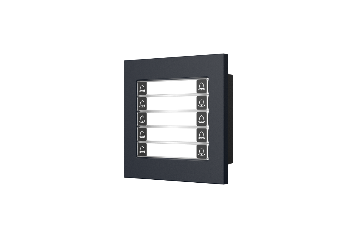 10-Tastenmodul für VTO4202FB, Schwarz