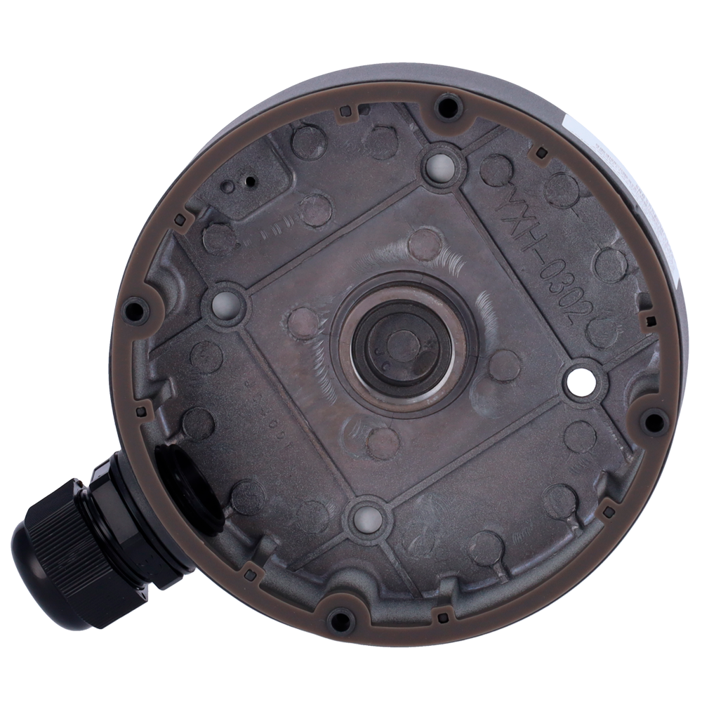 Anschlussbox für Dome, Ø139,3mm, grau