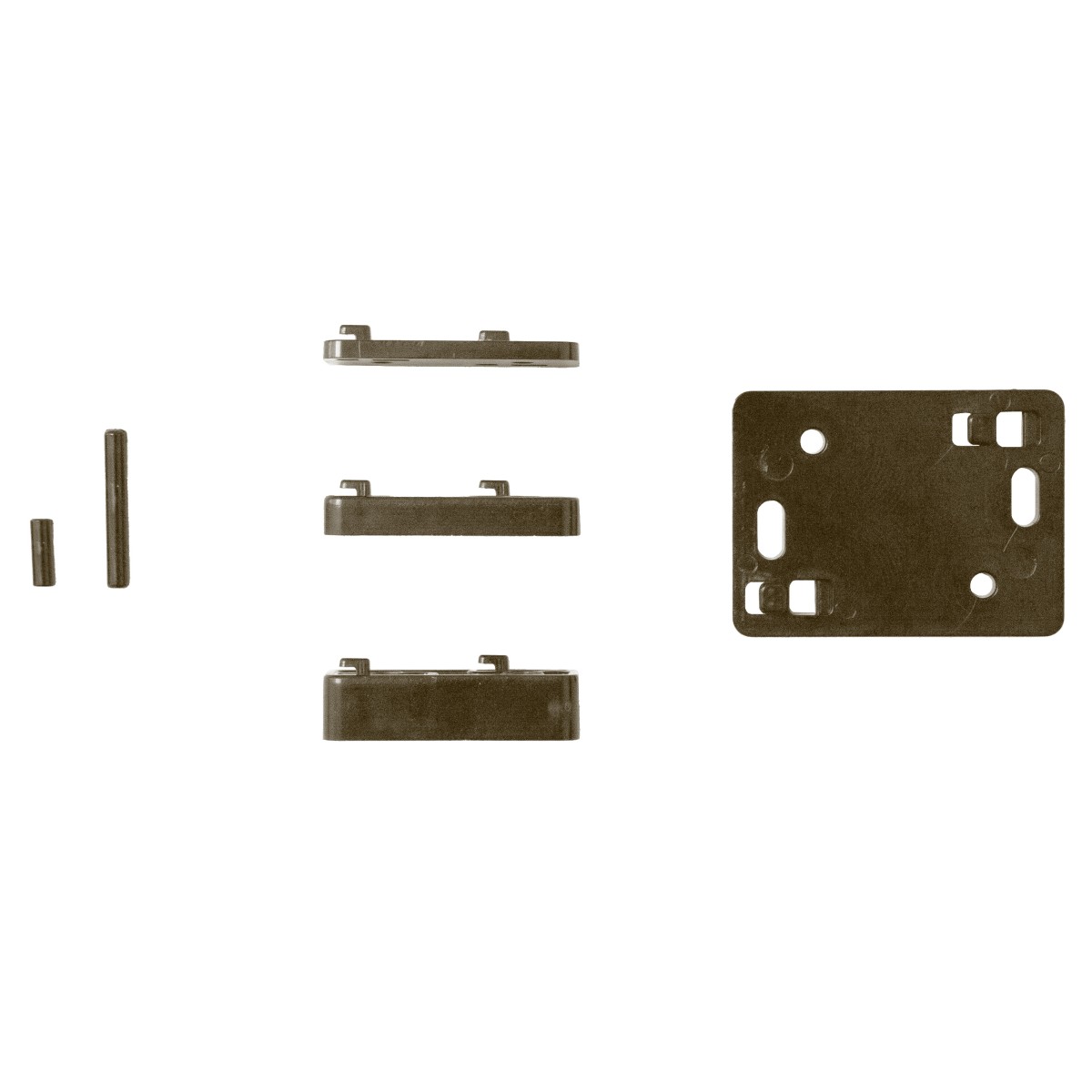 KSI5900007.004 Distanzstück-Set für micro poli (braun)