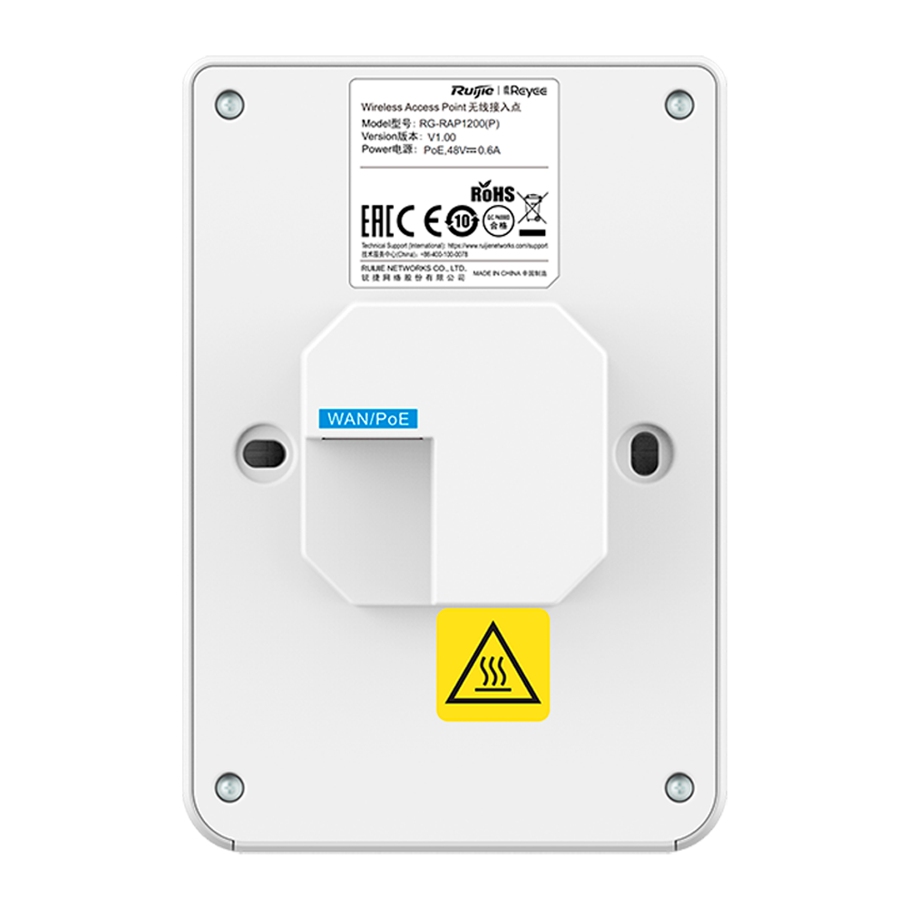Wi-Fi 5 Wand-AP, 5x Gbit, PoE Passthrough